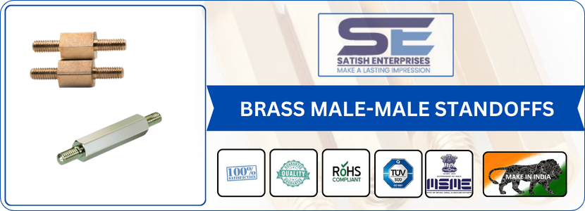 Brass Male-Male Standoffs